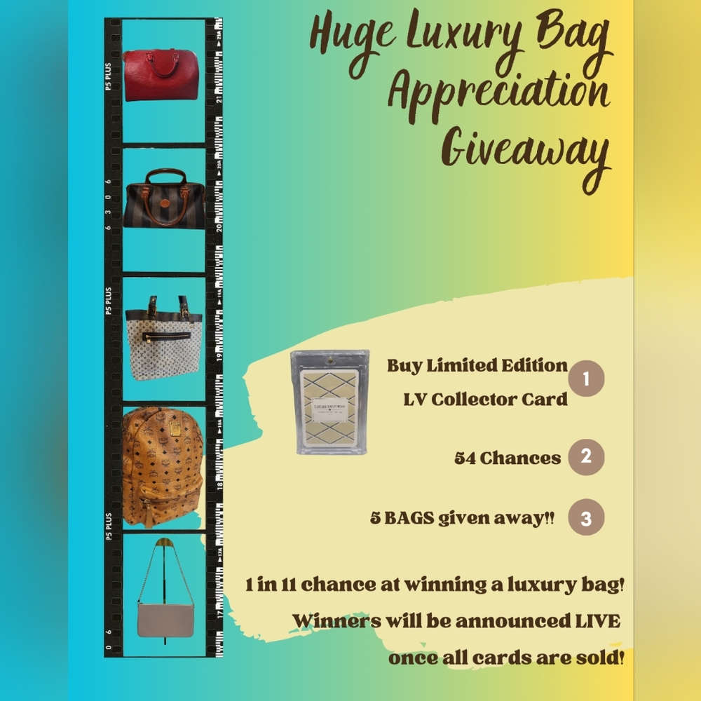 5 BAG LUXE GIVEAWAY